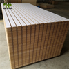 Melamine Laminated Slotted MDF Board/ MDF Decorations Wall Panel