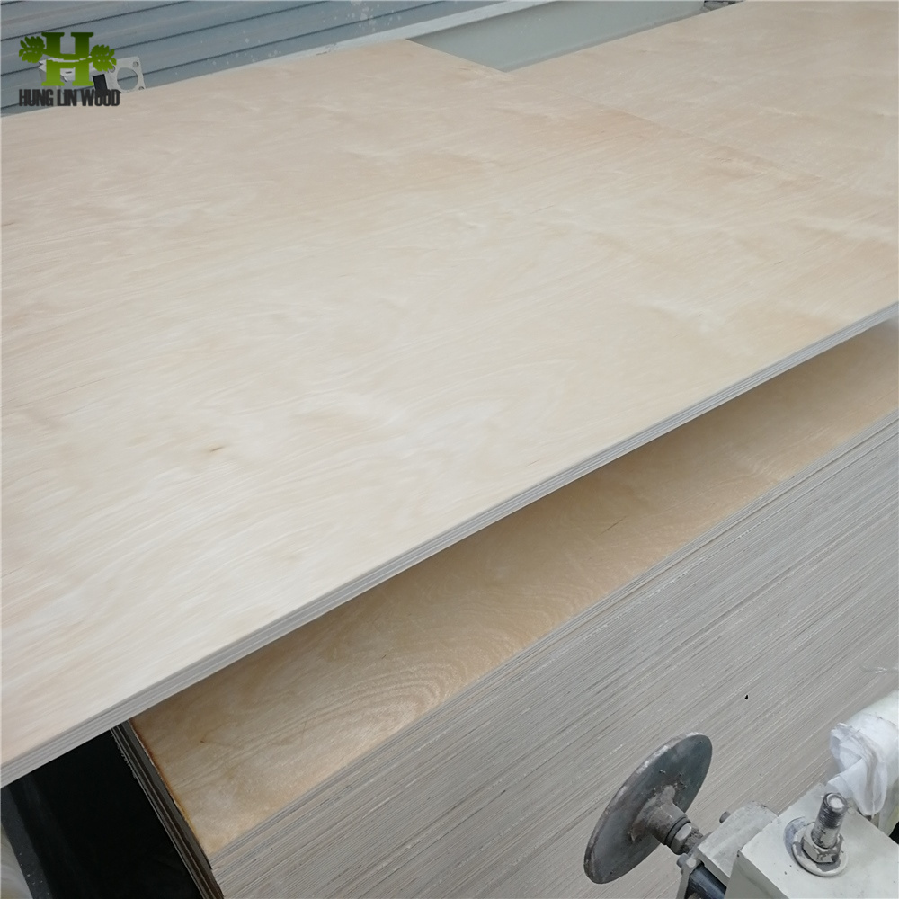 16mm Thickness Poplar /Birch / Okoume Commercial Plywood with Best Quality