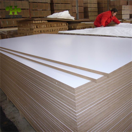 4*8 Feet White Melamine Faced MDF Board 2.5mm 3mm White MDF for Writing Board