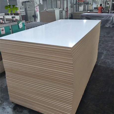 4*8 Feet White Melamine Faced MDF Board 2.5mm 3mm White MDF for Writing Board