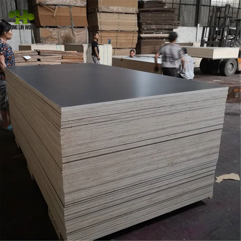 Textured Melamine Laminated Plywood for Indoor Furniure
