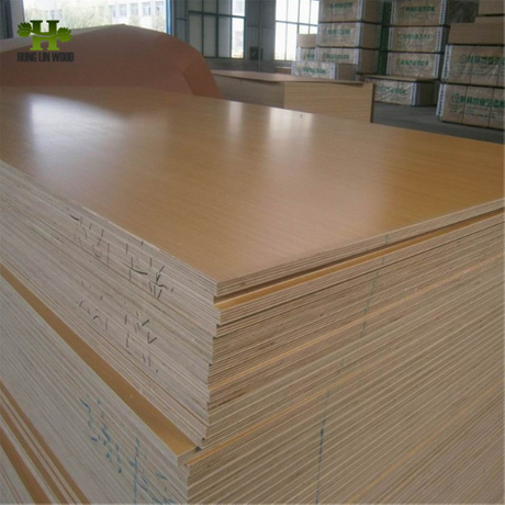 Trade Assurance 18mm Double Sided Melamine Plywood with High Quality