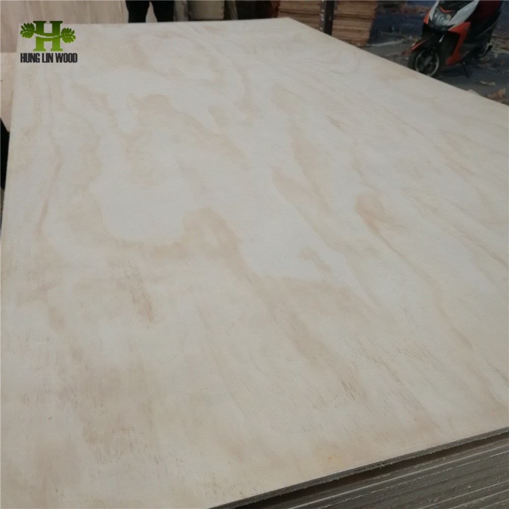 1220*2440mm Natural Pine Veneer Plywood 