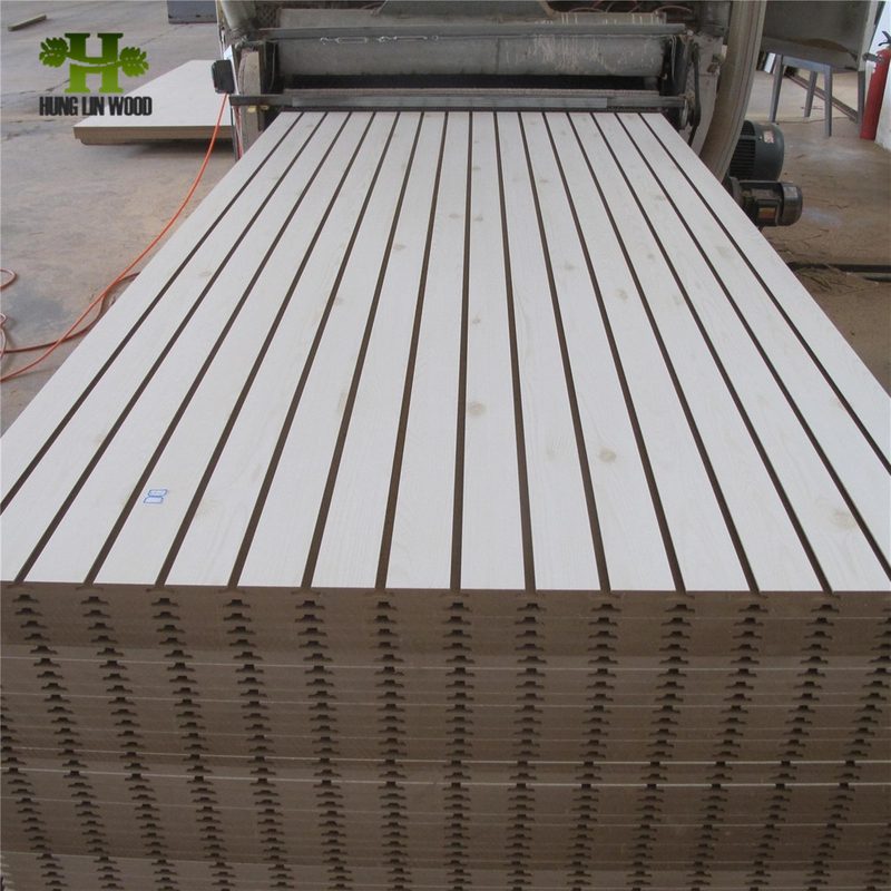 18mm Slotted MDF with Aluminium From China Factory