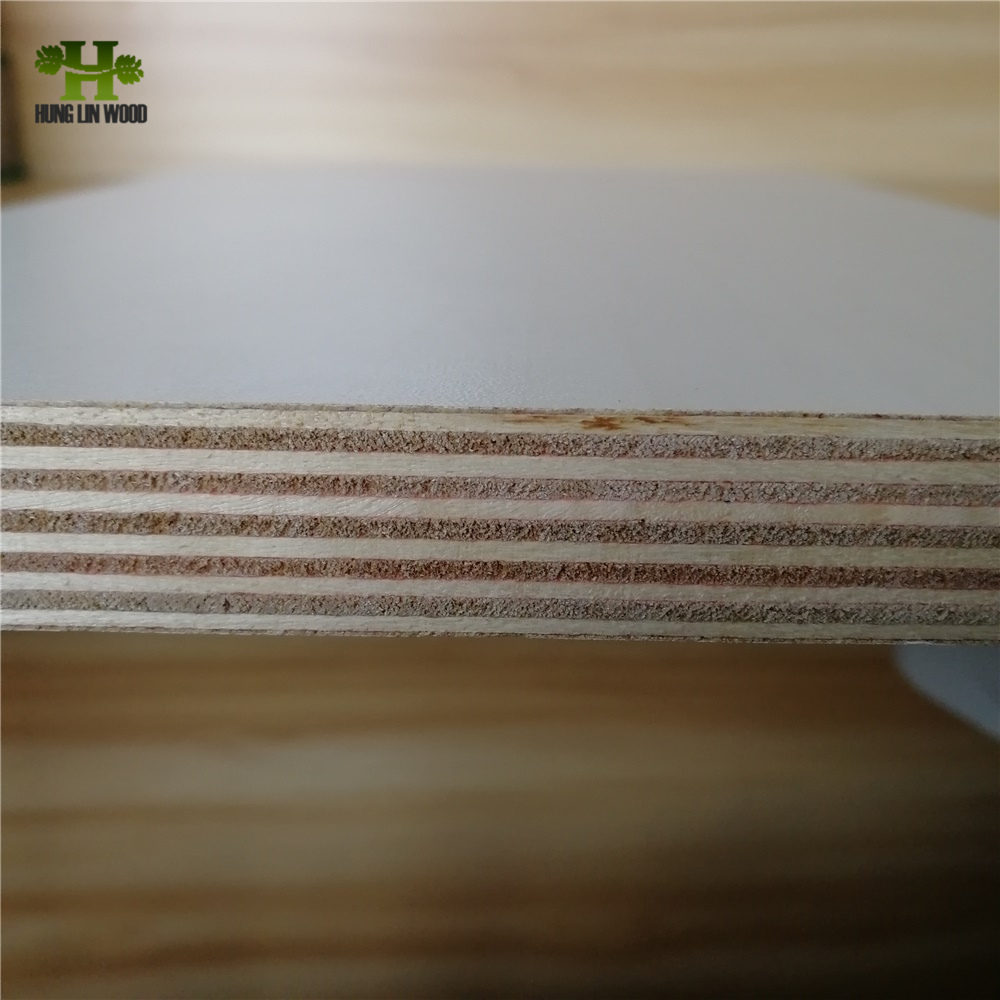 Full Hardwood Core E0/E1 Glue Melamine/Fancy Plywood