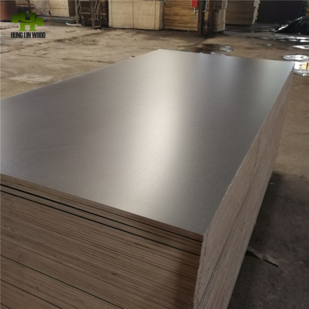Hardwood Core Melamine Paper Faced Plywood for Furniture