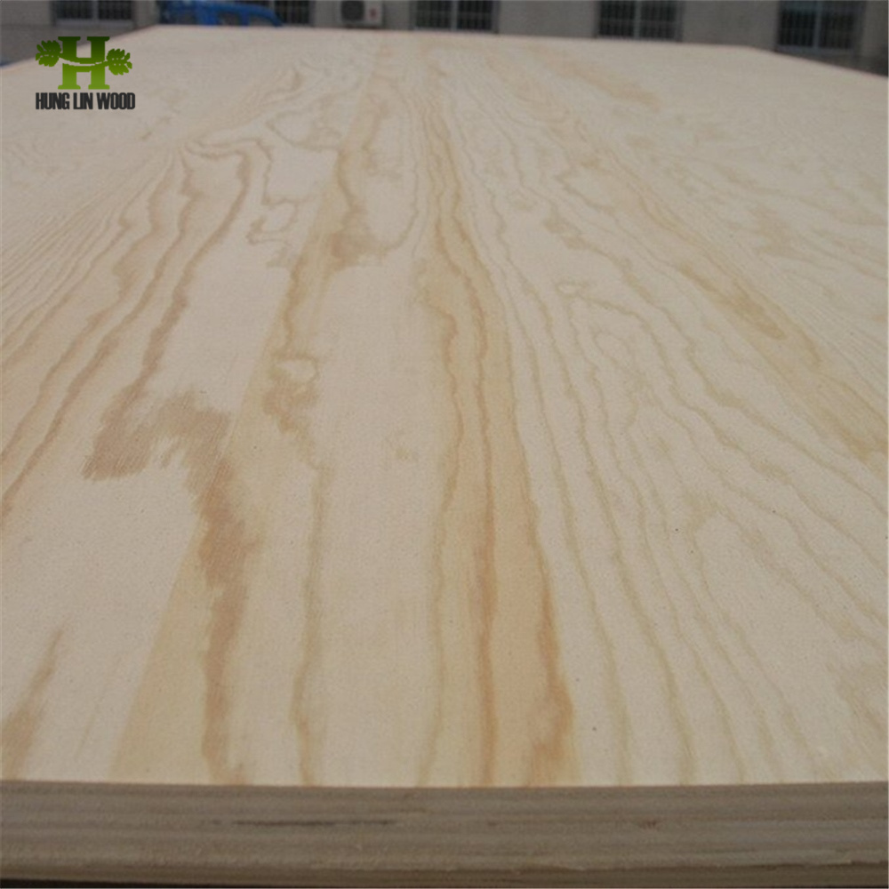 1220*2440mm High Quality Customized Pine Wood Venner Commercial Plywood