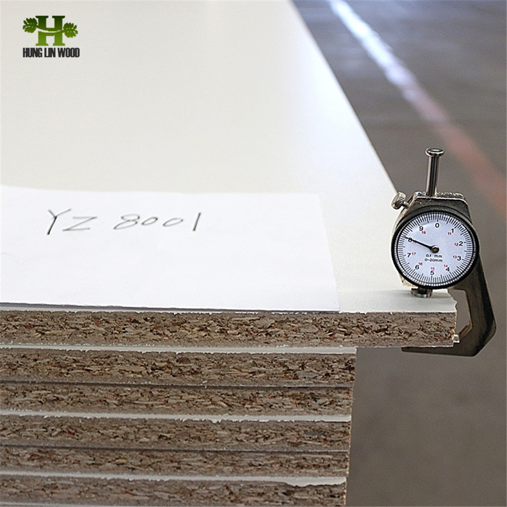 4'*8' E0 Glue Hollow Core Laminate Flakeboard for Door Making