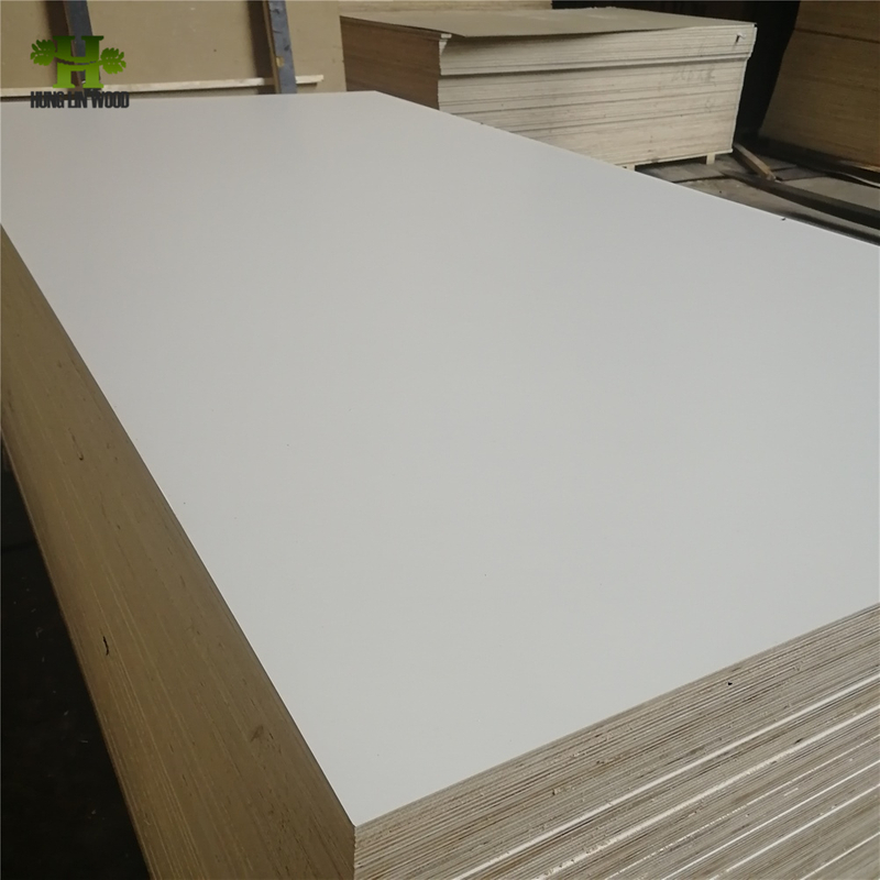 Soft Light Melamine Paper Faced Plywood for Decoration