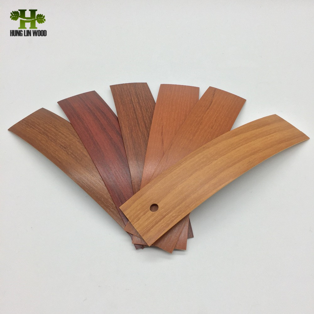 High Glossy Wood Grain PVC Edge Banding for Furniture