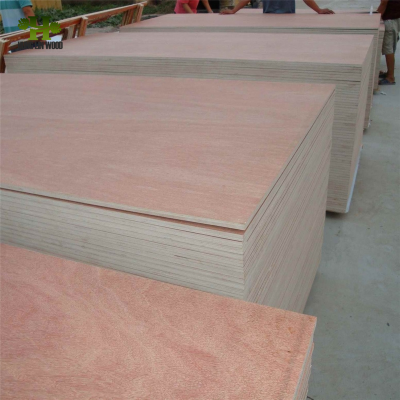 Engineered Wood Veneer Laminated Commercial Plywood