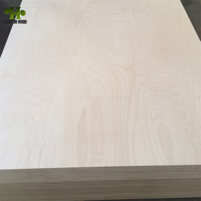 6-18mm Birch Veneer Commercial Plywood at Wholesale Price
