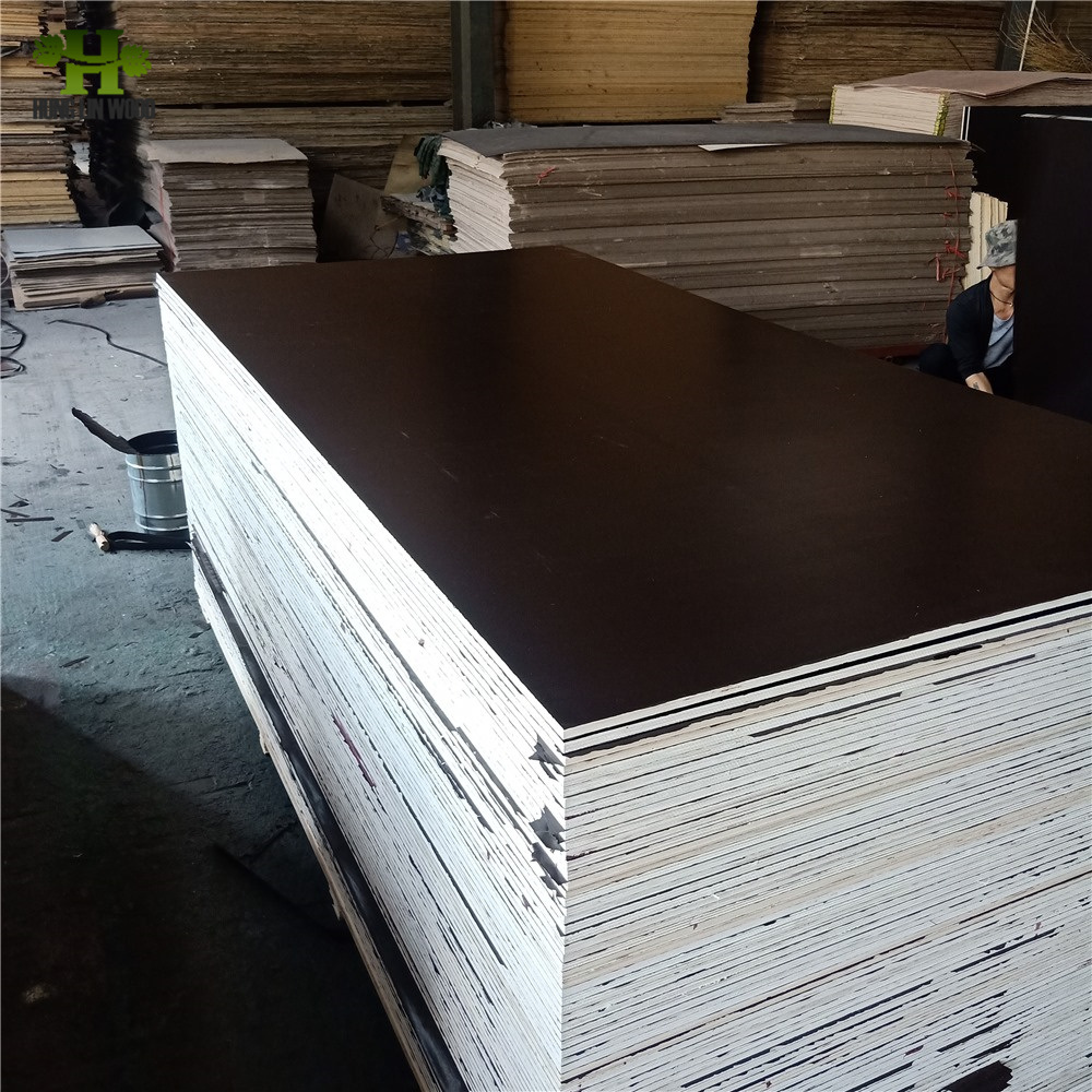 18mm Black Brown Film Faced Plywood with Poplar Finger Joint Core for Construction