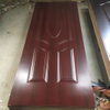 High Quality Moulded HDF MDF Melamine Cheap Wood Veneer Door Skin for Wood Door