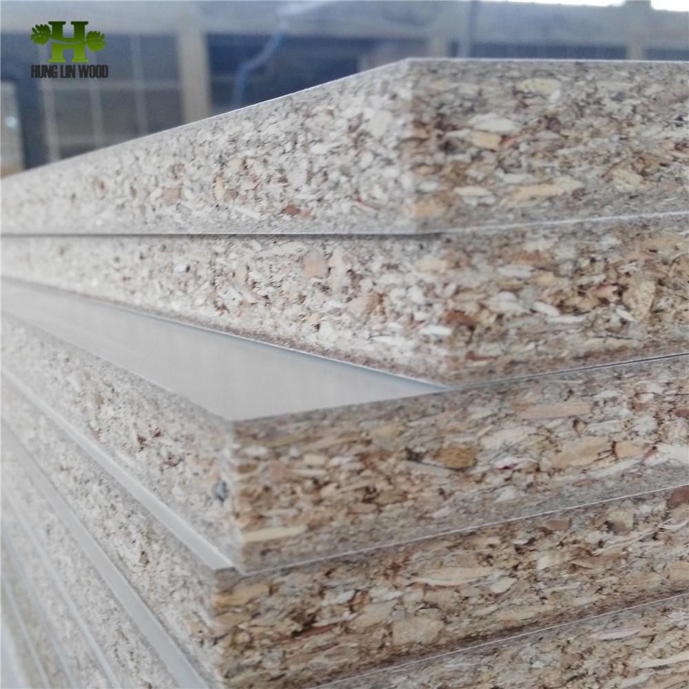 1220X2440X18mm Melamine Laminated Particle Board Chipboard for Furniture