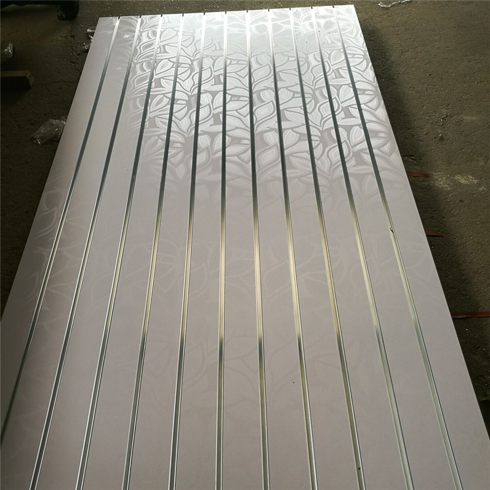 Twinkling High Gloss PVC Faced MDF Slatwall