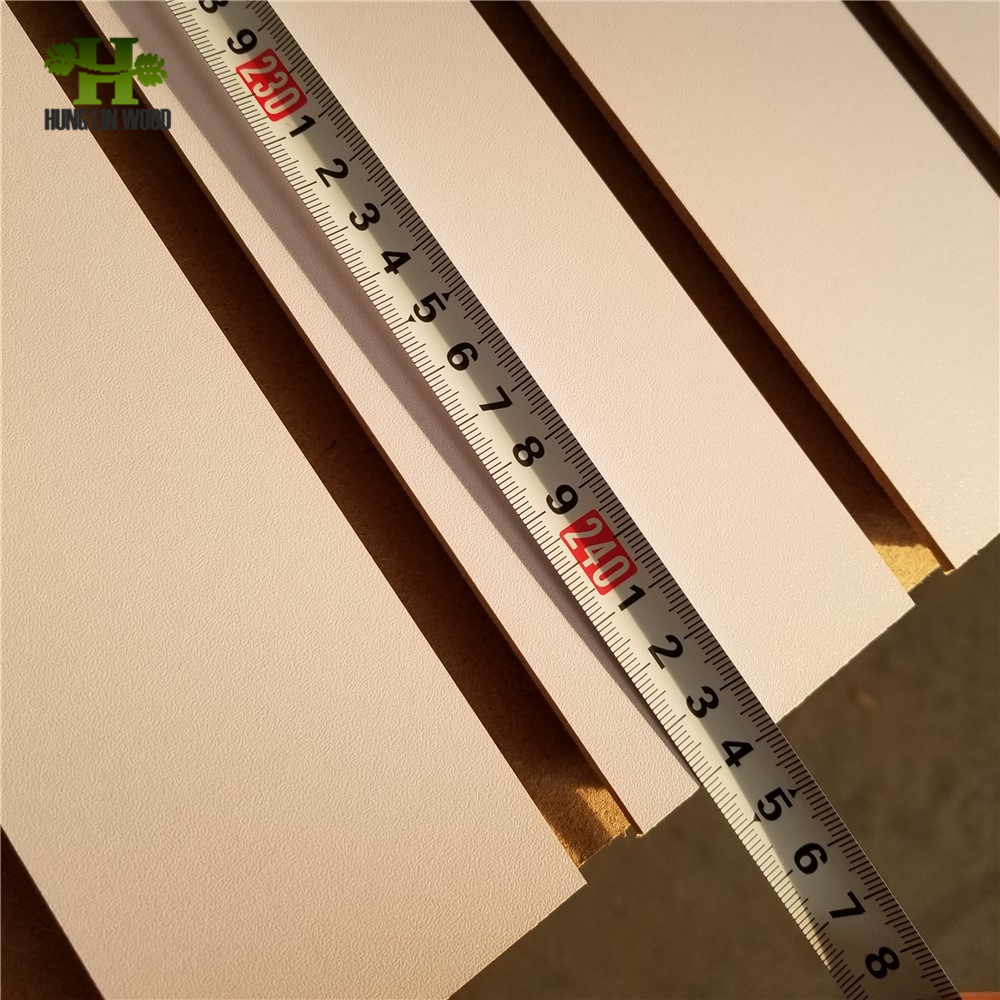 Factory-Grooved Melamine Paper Overlaid MDF 12mm 18mm