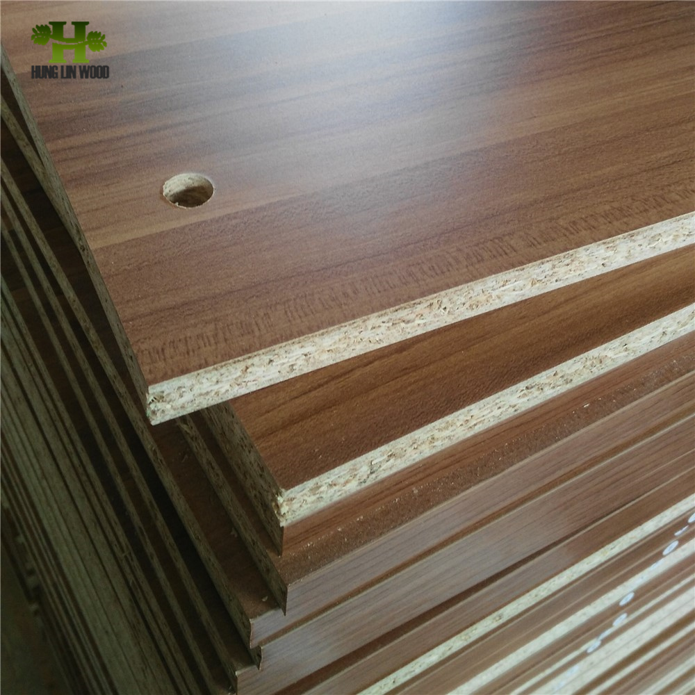 Cheap Price High Quality Melamine PVC Edge Veneer Laminated Particle Board for Cabinet Doors/Furniture