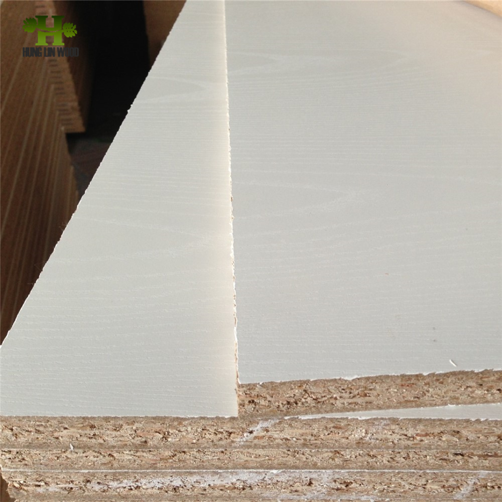 1220X2440X18mm Melamine Laminated Particle Board Chipboard for Furniture