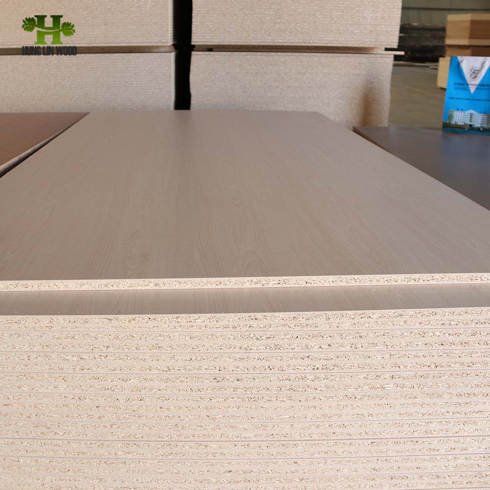 1220*3800mm Melamine Particle Flakeboard, Laminated 16mm Chipboard Melamine Particle Board