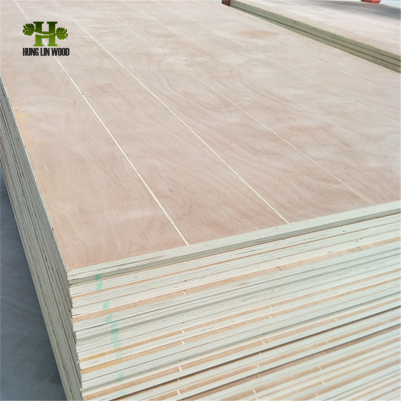 18mm V Groove Plywood for Floor & Indoor Decoration