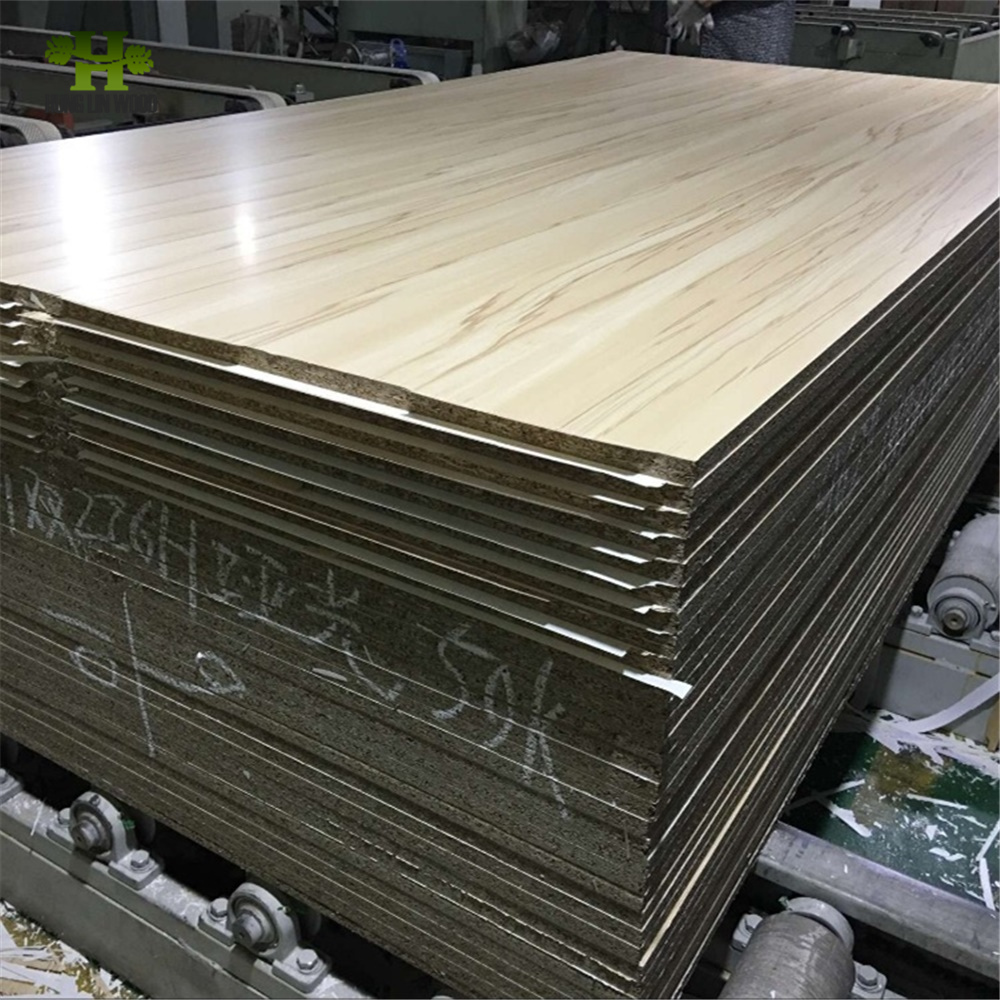 1220*2440*12mm Melamine Particle Board From Linyi Manufacture Sell E1 Glue Furniture Grade