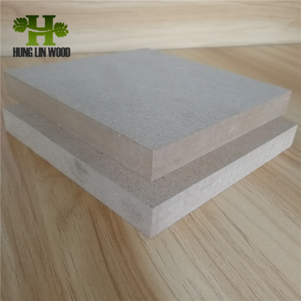 Made in China Waterproof Planoid Routinga 21mm / 18 mm / 15mm Thickness E0 Glue Plain MDF for Furniture Indoor