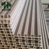 Modern Style Indoor Wall Panel Grille for Hotels Waterproof Wood Plastic Composite WPC for Interior Design & Decoration