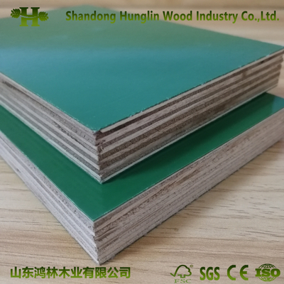 Poplar Core Reusable 25 Times PP Plastic Formwork Film Faced Plywood
