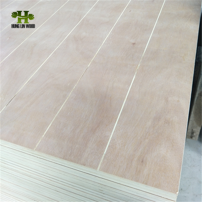 18mm Thickness Slotted Plywood for Indoor Floor/ Decoration/ Furniture