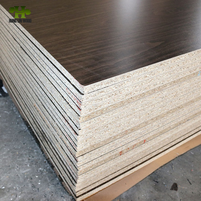 Melamine Film Faced Red Particle Board MDF for Sale Wholesale Chipboard for Construction