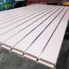 Low Price Melamine Faced Matt Slotted MDF Grooved MDF