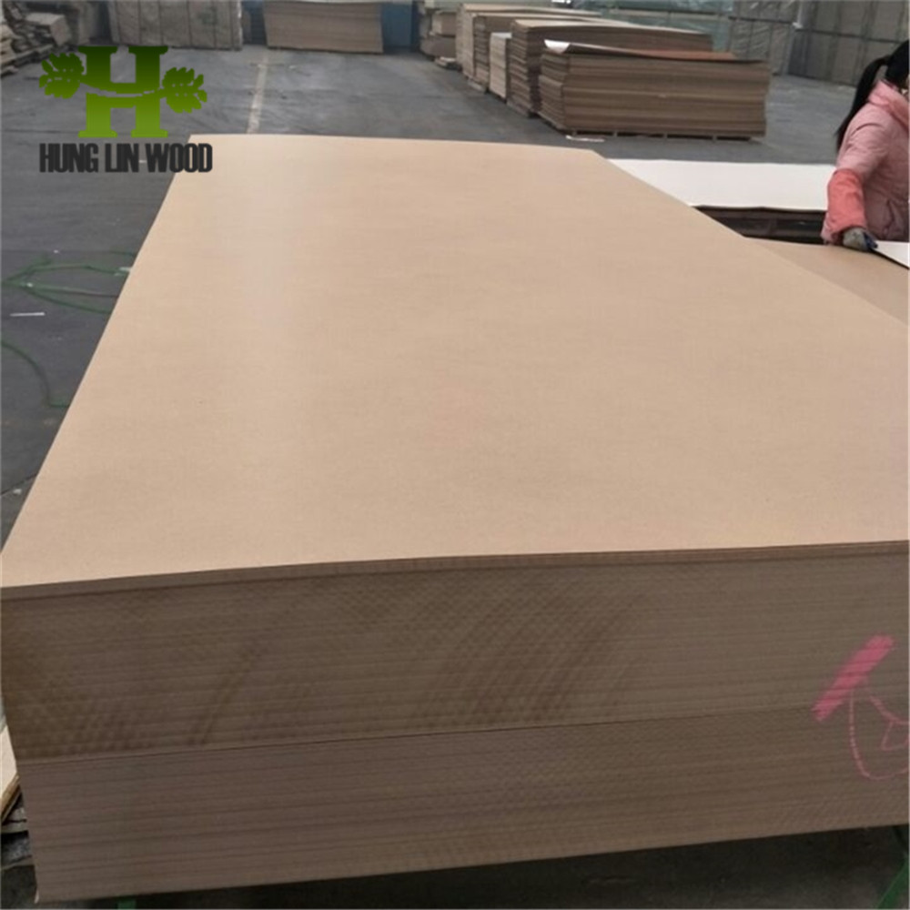 15mm/ Raw High Gloss Plain MDF Board / Medium Density Fiberboard Price / Fire Resistant and Moisture Proof MDF