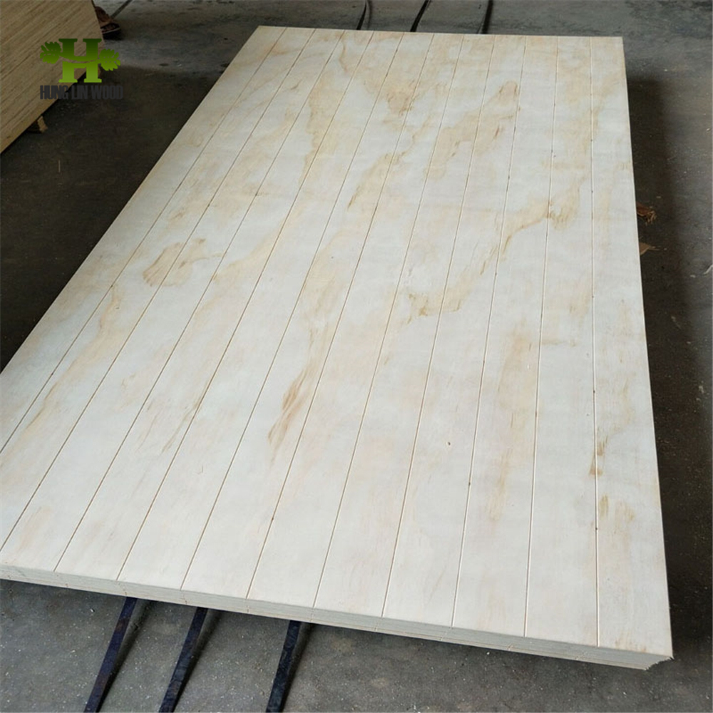18mm Thickness Slotted Plywood for Indoor Floor/ Decoration/ Furniture
