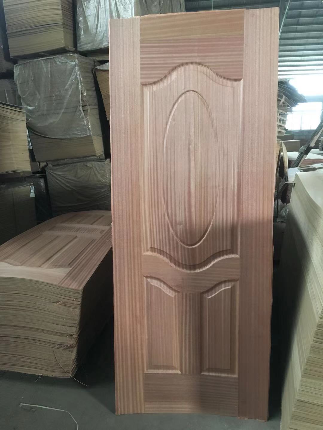 780*2150*3mm 4mm MDF/HDF Molded Door Skin for Interior Wooden Doors