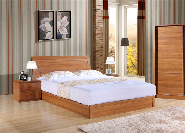 Luxury Hotel Bedroom Furniture Set with Hotel Bed