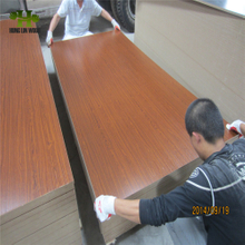 Waterproof MDF Wall Panels Acrylic Plastic Veneer Melamine Paper Laminating Finish Wood Panel MDF Board