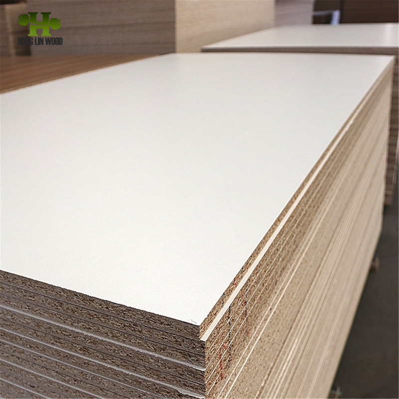 10mm/18mm High Quality Melamine Faced Particle Board for Furniture