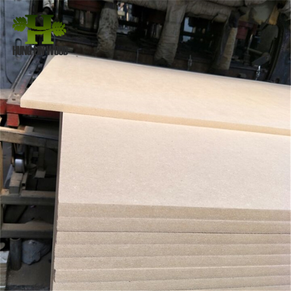 Made in China Waterproof Planoid Routinga 21mm / 18 mm / 15mm Thickness E0 Glue Plain MDF for Furniture Indoor